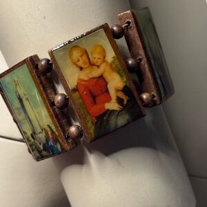 Artistic Religious Icon Bracelet